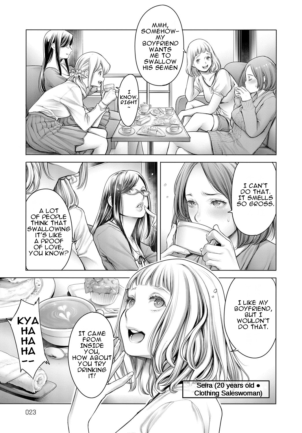 Hentai Manga Comic-Sincere Girl Talk-Read-5